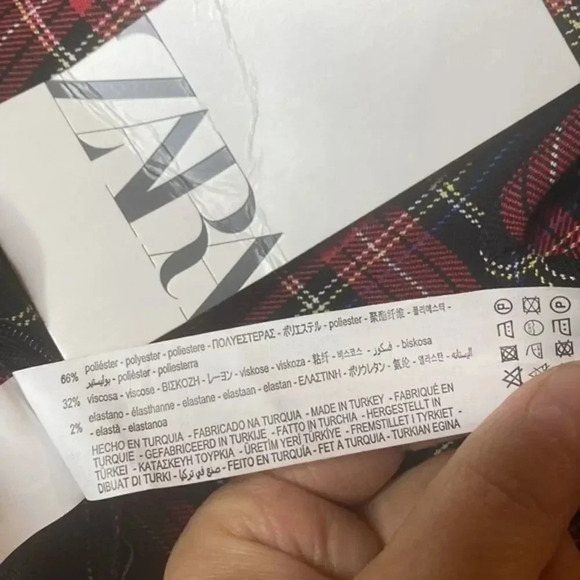 Zara Chec crop top - Picture 13 of 14